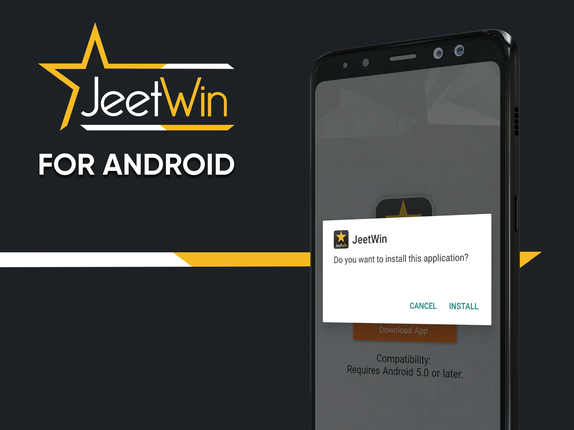 Install Jeetwin app for Android.