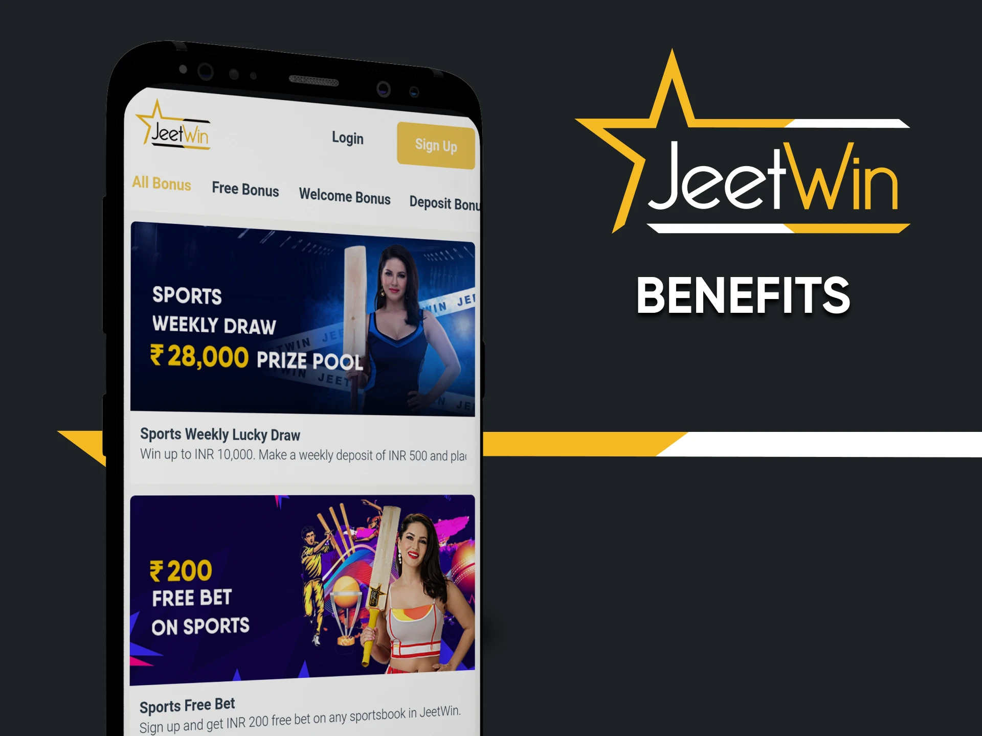 We will tell you about the benefits of Jeetwin app.