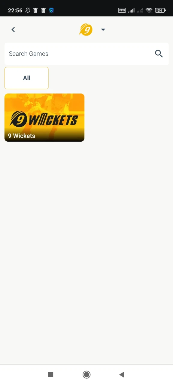 Select the sports section in the Jeetwin app.