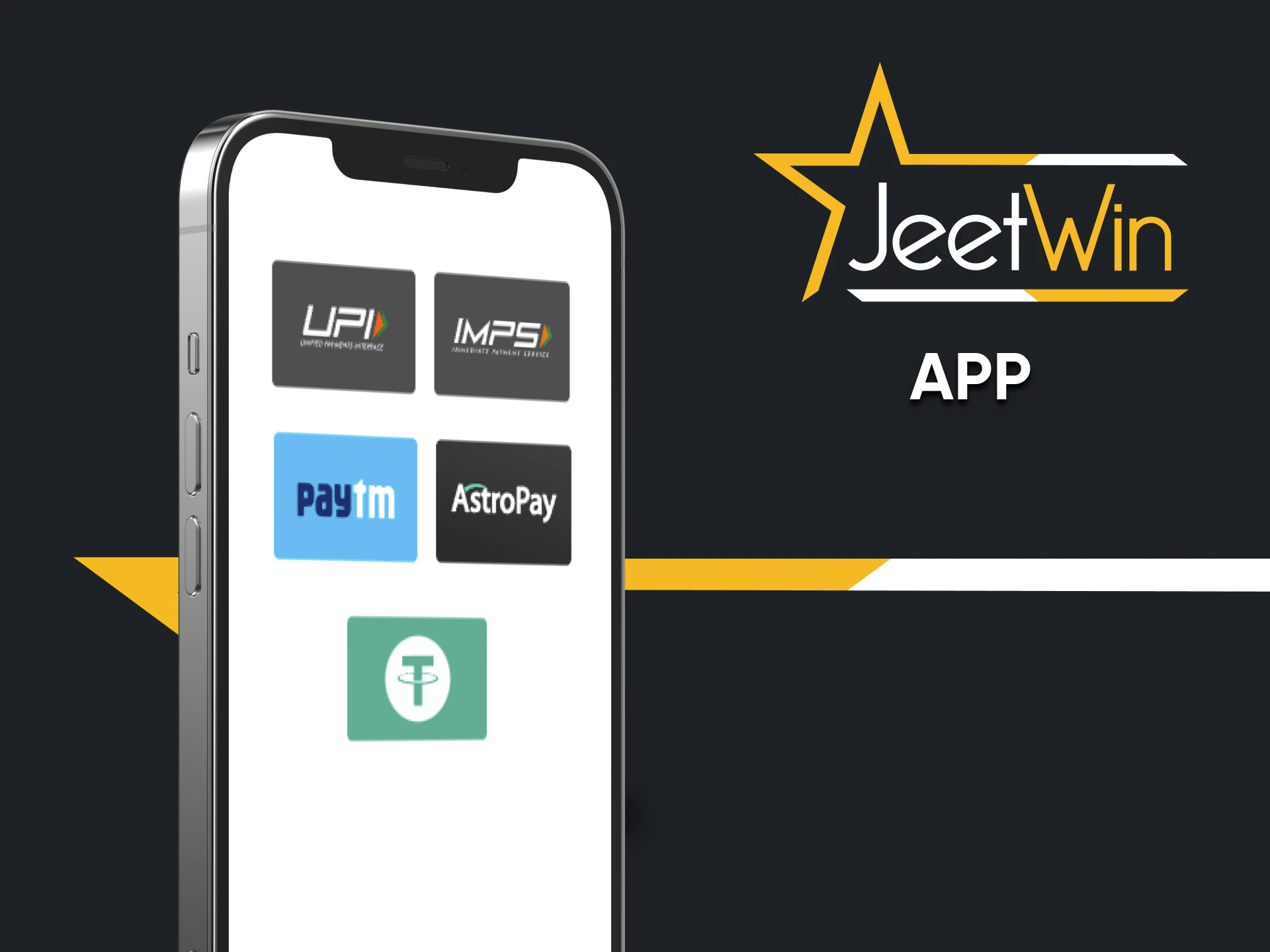 You can top up your deposit using the Jeetwin app.