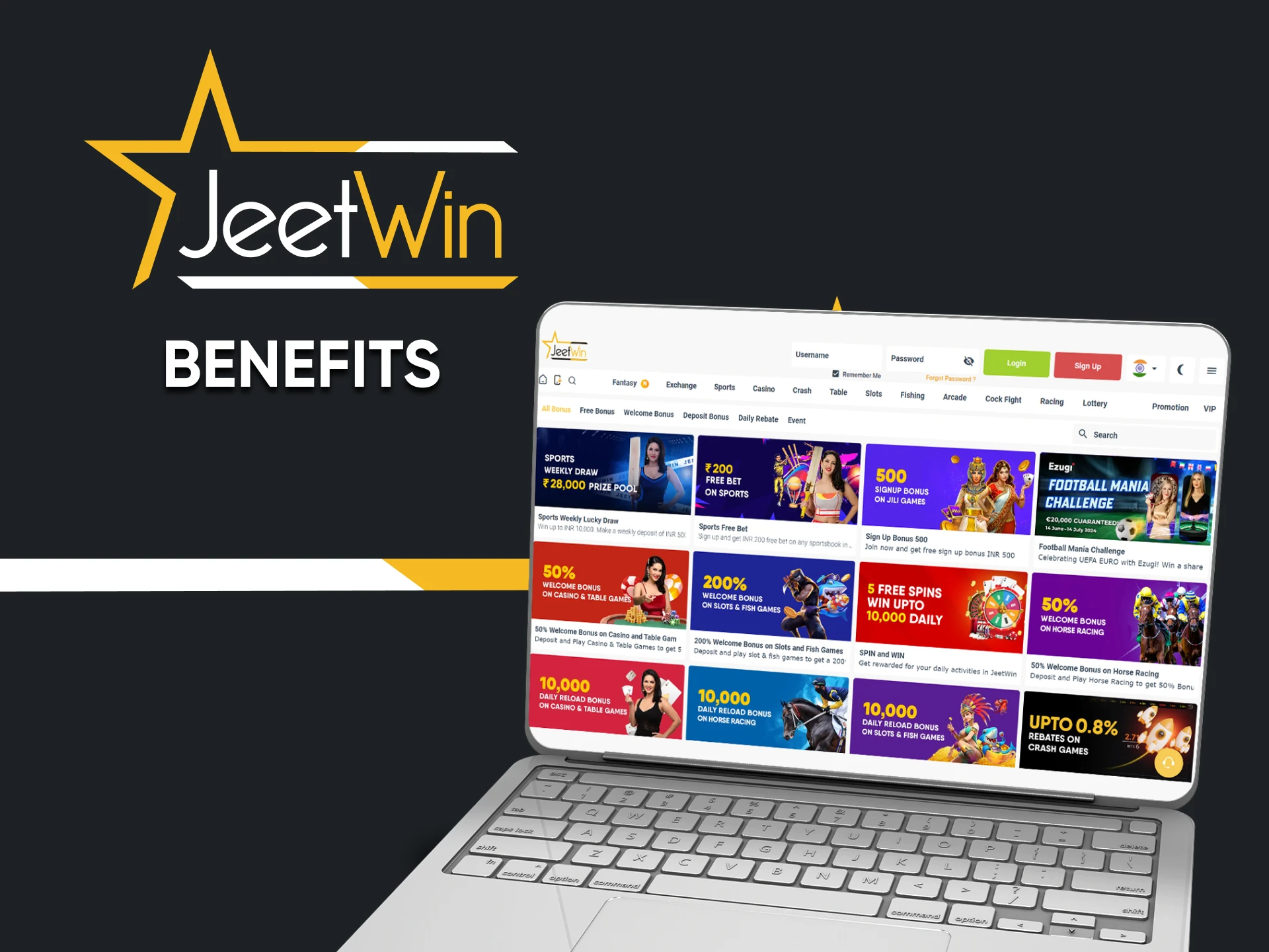 We will tell you about the advantages of Jeetwin.