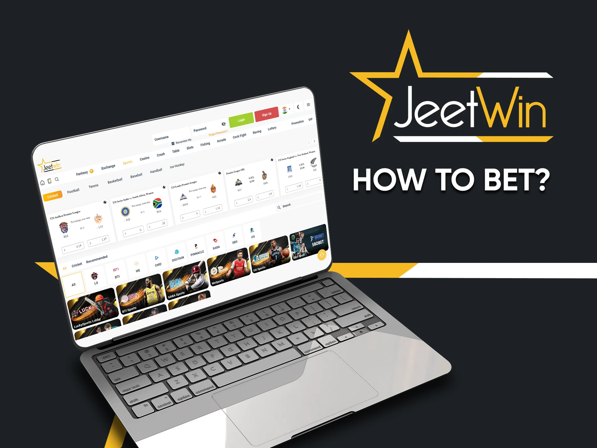 Go to Jeetwin sports section for betting.
