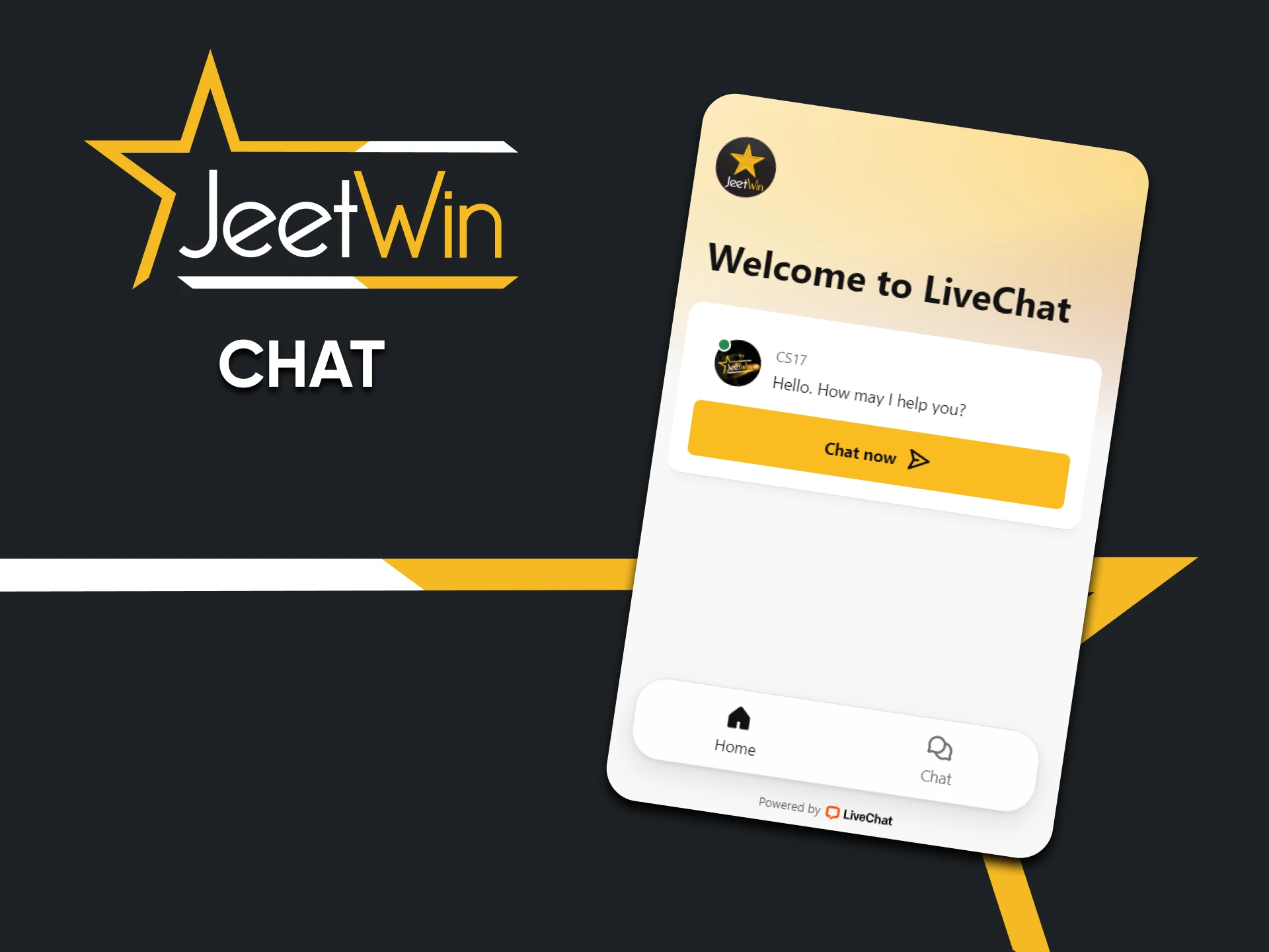 You can contact Jeetwin support team via chat.